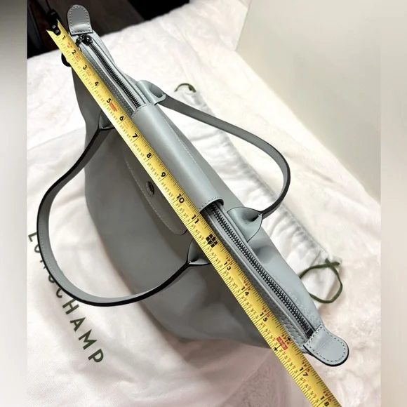 Longchamp Le Pliage Xtra Medium Leather Tote & Dust Cover - Picture 13 of 16